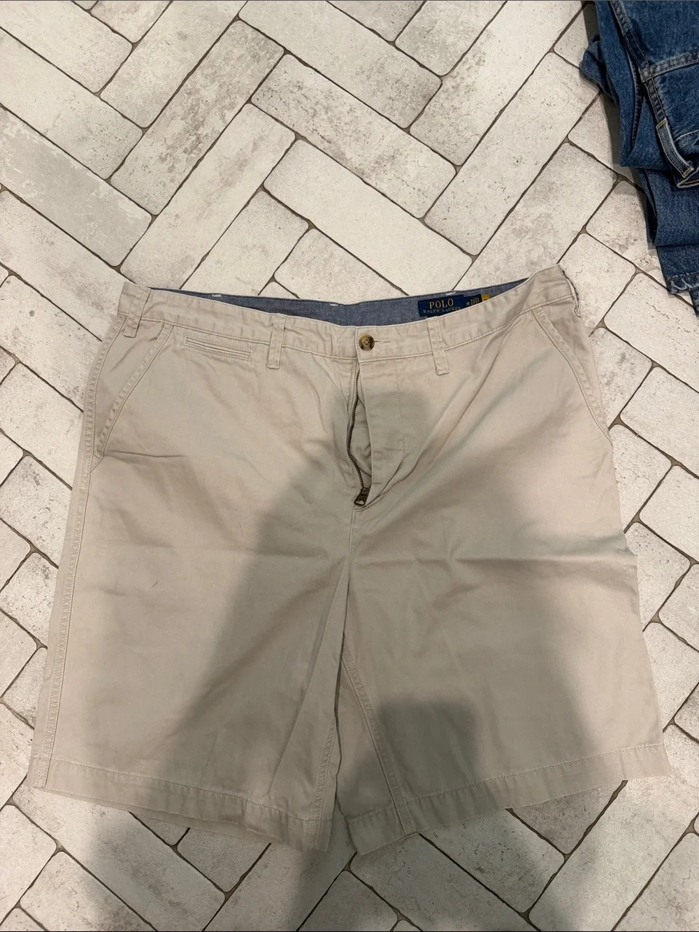 Polo by Ralph Lauren Light Beige Men's Cotton Shorts
